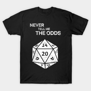 Funny Roleplaying Game D20 Quote T-Shirt